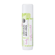 Green + Lovely Simply Unscented Calendula Skin Stick - Organic Lotion Stick - Travel Size Beige