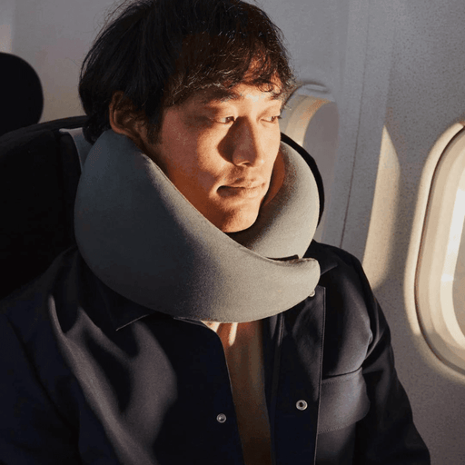 SmartPursue™ Travel pillows for airplanes Travel Pillows Black Gray,Black,Pink,Navy Blue,Peacock Blue Set,Flower Grey Velcro Style set,Comfort Pink