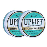 Uplift Provisions Company Styling Compound 3 oz Clay Pomade White Smoke 1 puck / 3.0 oz,2 pucks / 3.0 oz,3 pucks / 3.0 oz