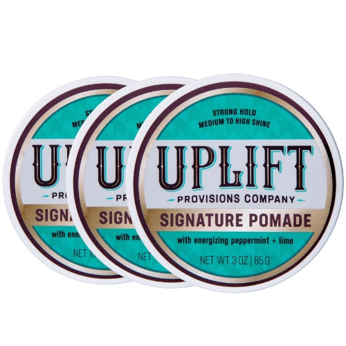 Uplift Provisions Company Signature Pomade 3 oz Pomade White Smoke 3 pucks / 3.0 oz