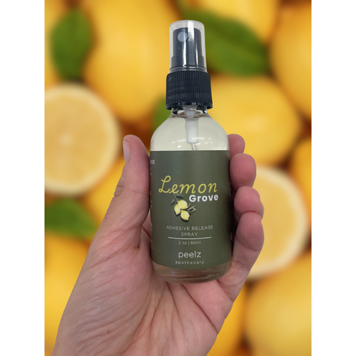 Peelz Lemon Grove Adhesive Release Spray Body Sprays and mists Goldenrod