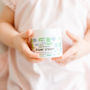 Green + Lovely Natural Bums Diaper Rash Cream - Effective Natural Diaper Cream - 2 oz. Natural Bums Diaper Rash Cream Organic Antique White