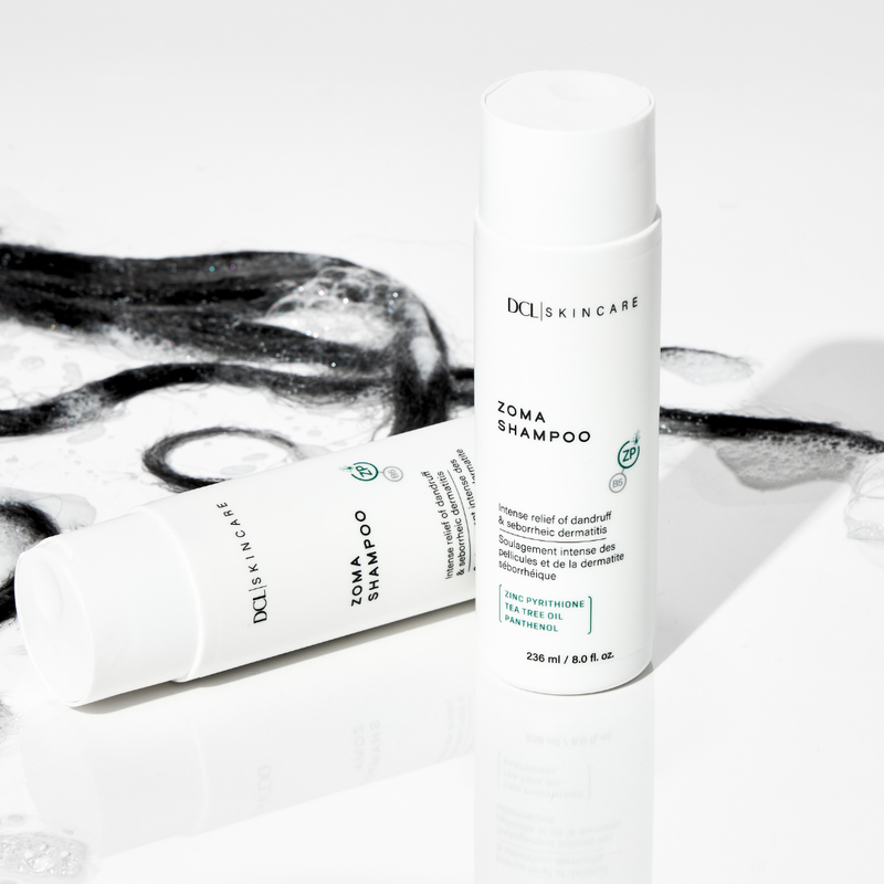 DCL Skincare Zoma Shampoo Bottle White Smoke