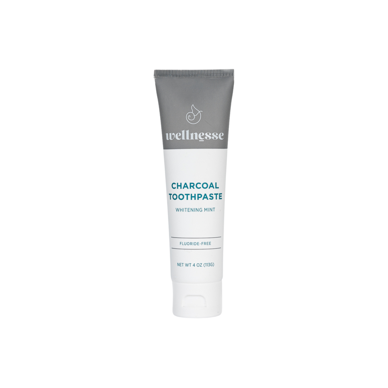 Wellnesse Charcoal Toothpaste Oral Care Lavender
