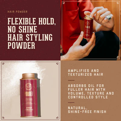 18.21 18.21 Sweet Tobacco Hair Styling  & Volumizer Powder 8g Hair Powder Sienna