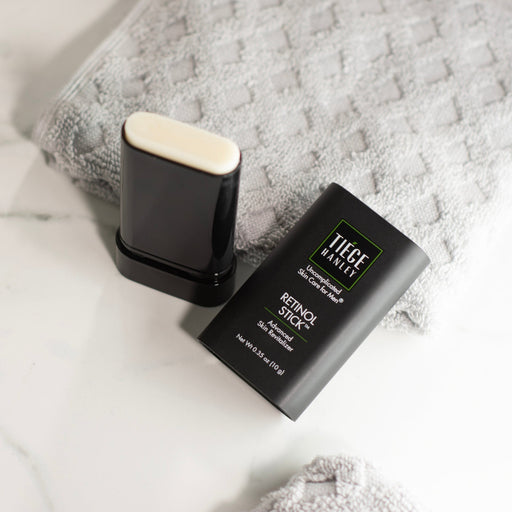 Tiege Hanley Anti-Aging Retinol Stick for Men Addon - Builder White Smoke 0.35 oz