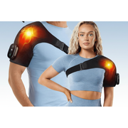 SmartPursue™ Neck and shoulder massager with heat Electric massagers White Smoke Black