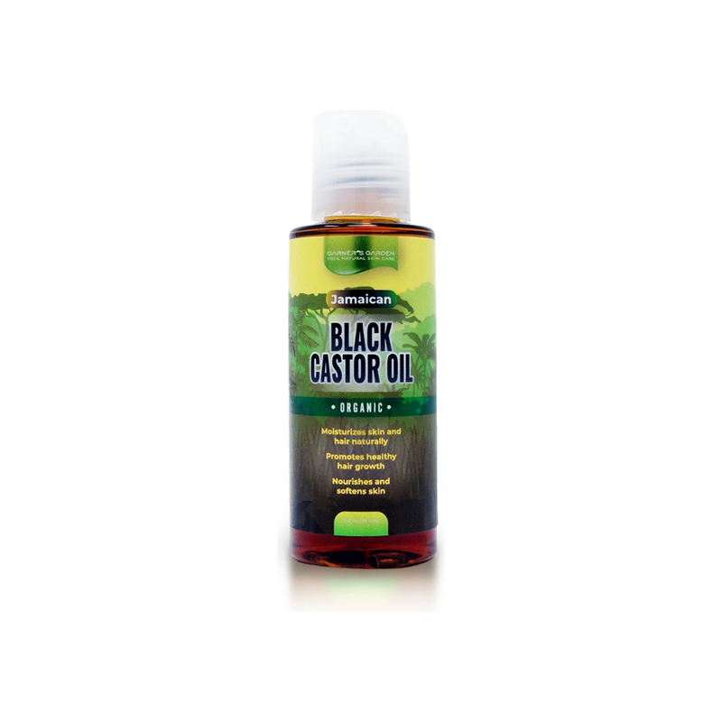 Garner's Garden Jamaican Black Castor Seed Oil | Organic Jamaican Black Castor Oil White Smoke 2oz JBCO