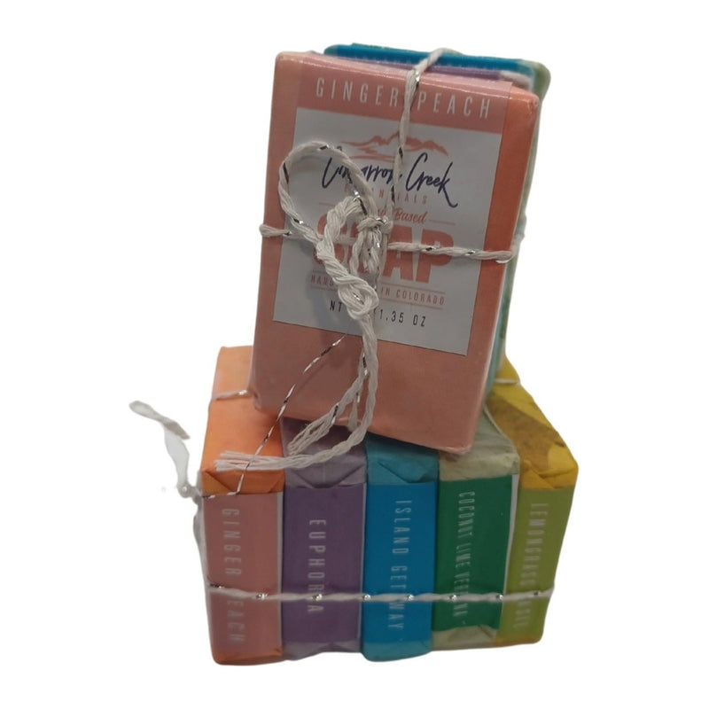 Cimarron Creek Essentials Spring/Summer Travel Organic Soap Stack Bar Soap Dim Gray