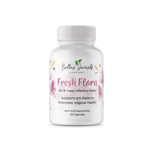 Belle's Secrets Fresh Flora Suppository Light Gray