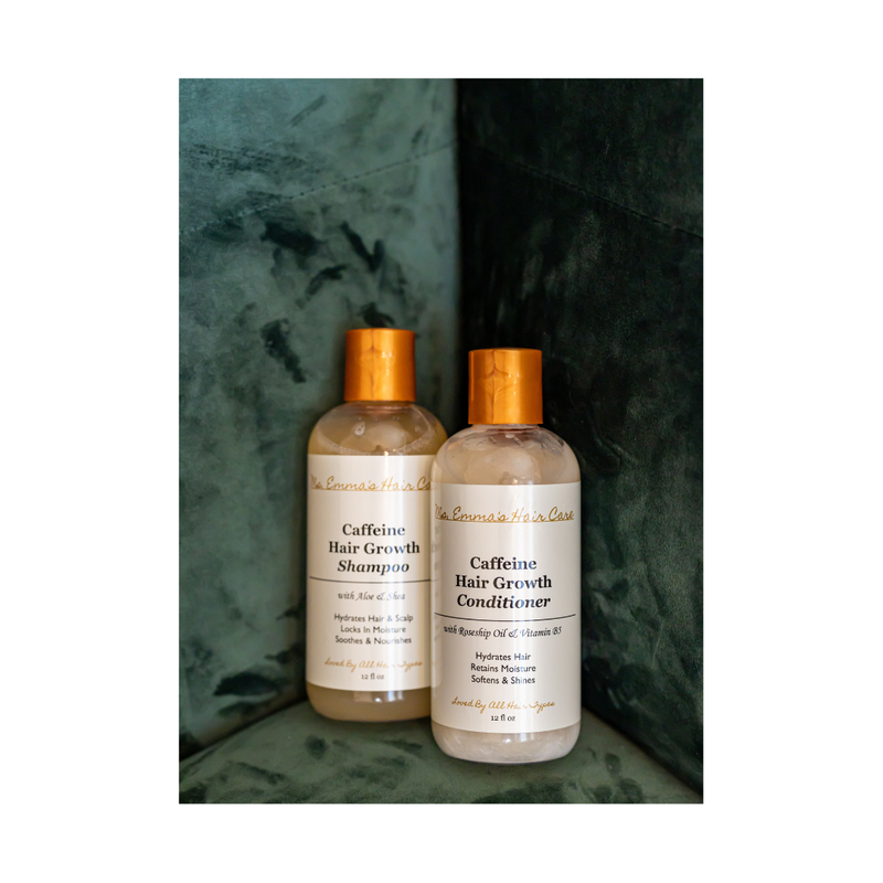 Ms. Emma's Hair Care 8 oz CAFFEINE HAIR GROWTH SHAMPOO Dark Slate Gray