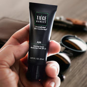 Tiege Hanley Morning Moisturizer with SPF for Men Addon - Builder Black 90 Day Supply (2.5 fl oz)