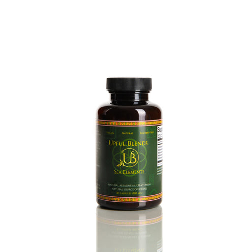 Upful Blends Sea Elements - Natural Multi-Vitamin Capsules Dark Gray 40 Day