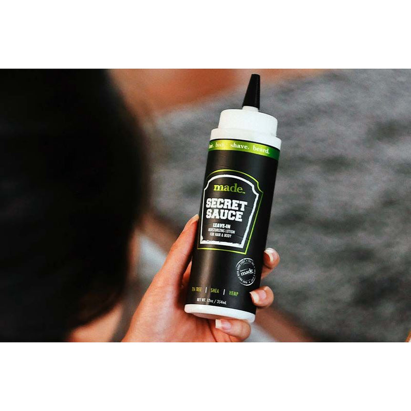 Made™ Secret Sauce — The Everything Lotion Black 2 Oz,8 Oz,32 Oz