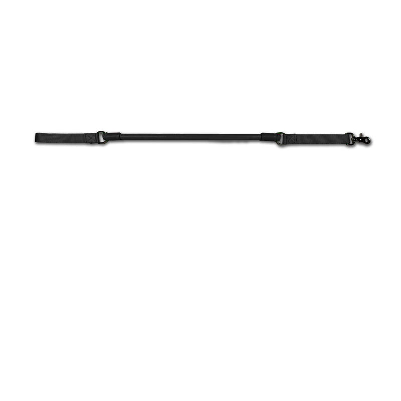 WACKYstore Urban Walk'r - Shorter No Pull Leash Dim Gray SMALL: up to 20 lbs. / Black,MEDIUM:  up to 60 lbs. / Black,LARGE:  up to 150 lbs. / Black