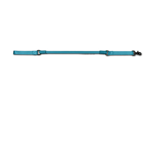 WACKYstore Urban Walk'r - Shorter No Pull Leash Medium Aquamarine SMALL: up to 20 lbs. / Blue,MEDIUM:  up to 60 lbs. / Blue,LARGE:  up to 150 lbs. / Blue