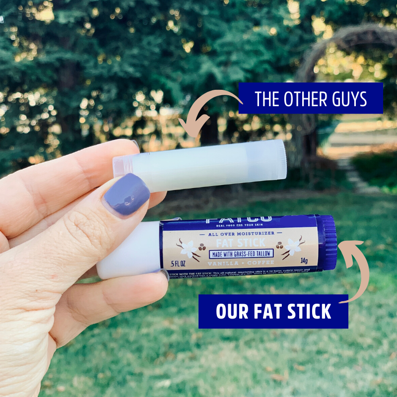 FATCO Skincare Products Fat Stick, Vanilla + Coffee, 0.5 Oz Gray
