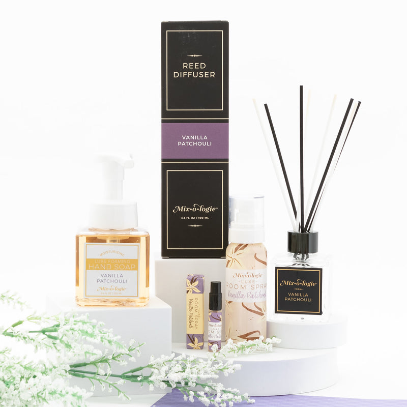 MIXOLOGIE Mixologie Vanilla Patchouli Home Products White Smoke Luxe Room Spray,Reed Diffuser