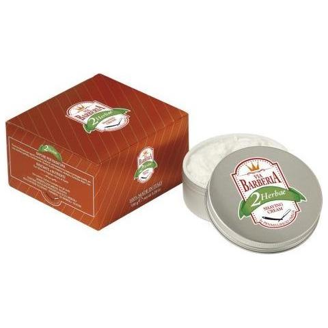 Omega Omega Via Barberia 2 Herbae Shaving Cream 125ml Shaving Cream Sienna