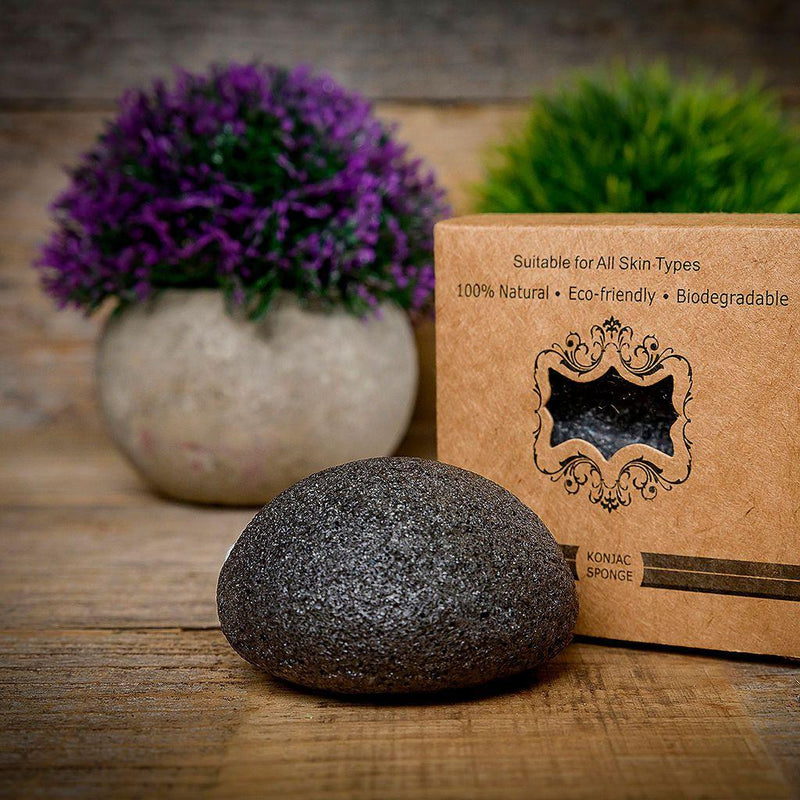 MION Artisan Soap Co. Konjac Sponge | Gentle Face Sponge Dark Slate Gray
