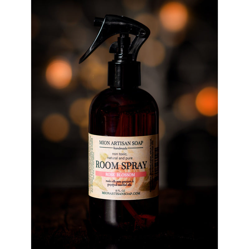 MION Artisan Soap Co. Room Spray | Rose Blossom Black