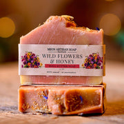 MION Artisan Soap Co. Wild Flowers & Honey | Shea Butter Soap Sienna