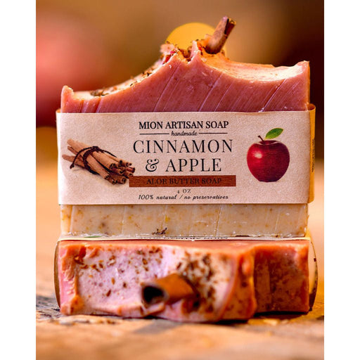 MION Artisan Soap Co. Cinnamon and Apple | Aloe Butter Soap Sienna