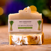 MION Artisan Soap Co. Lemongrass | Cocoa Butter Soap Tan