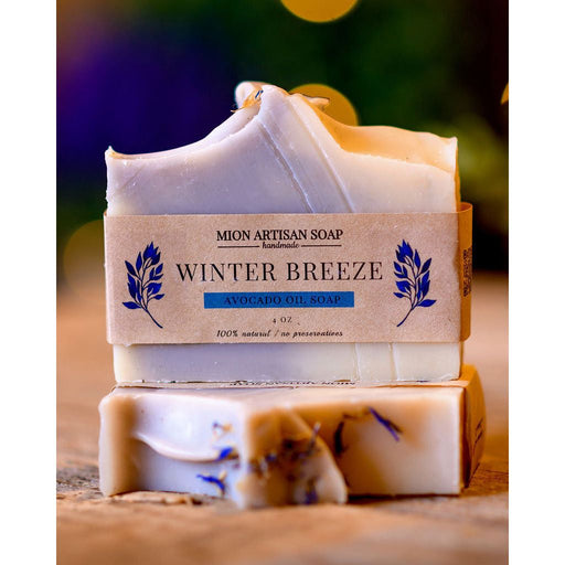 MION Artisan Soap Co. Winter Breeze | Avocado Butter Soap Black