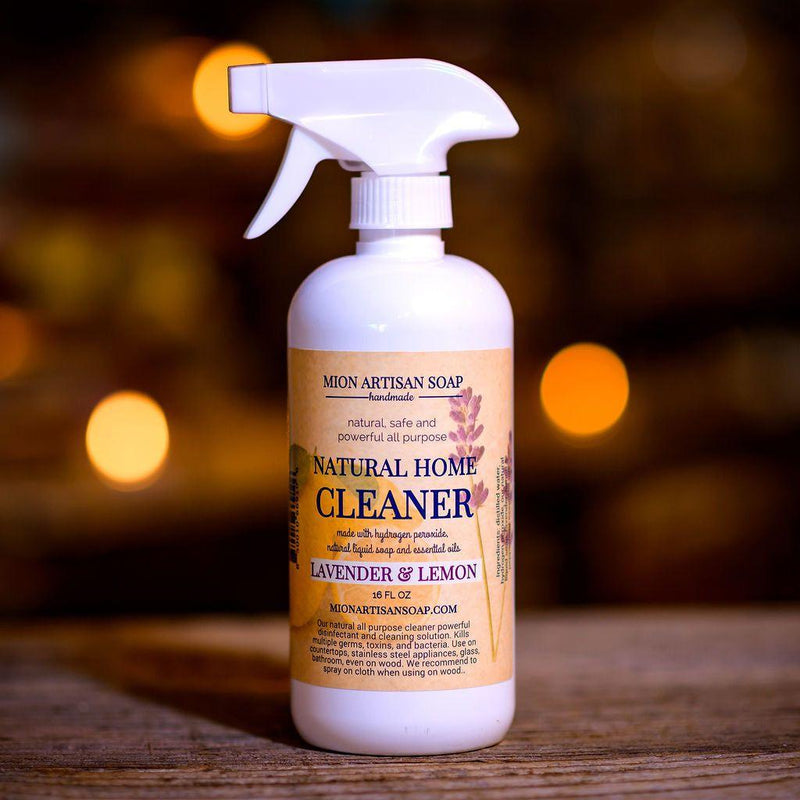 MION Artisan Soap Co. Natural Home Cleaner | Made With Hydrogen Peroxide Black