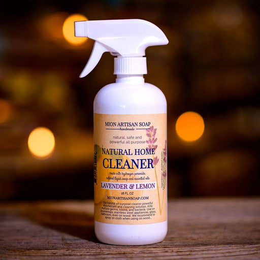 MION Artisan Soap Co. Natural Home Cleaner | Made With Hydrogen Peroxide Black
