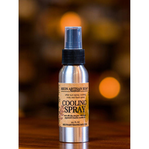 MION Artisan Soap Co. Cooling Spray | Stay Cool and Refreshed Black