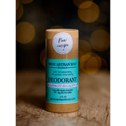 MION Artisan Soap Co. Grapefruit and Eucalyptus Deodorant | Aluminum Free, Baking Soda Free Black
