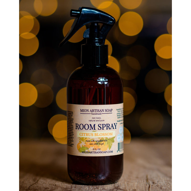 MION Artisan Soap Co. Room Spray  | For Any Room, Bathroom, Closet, Car Black Citrus Blossom