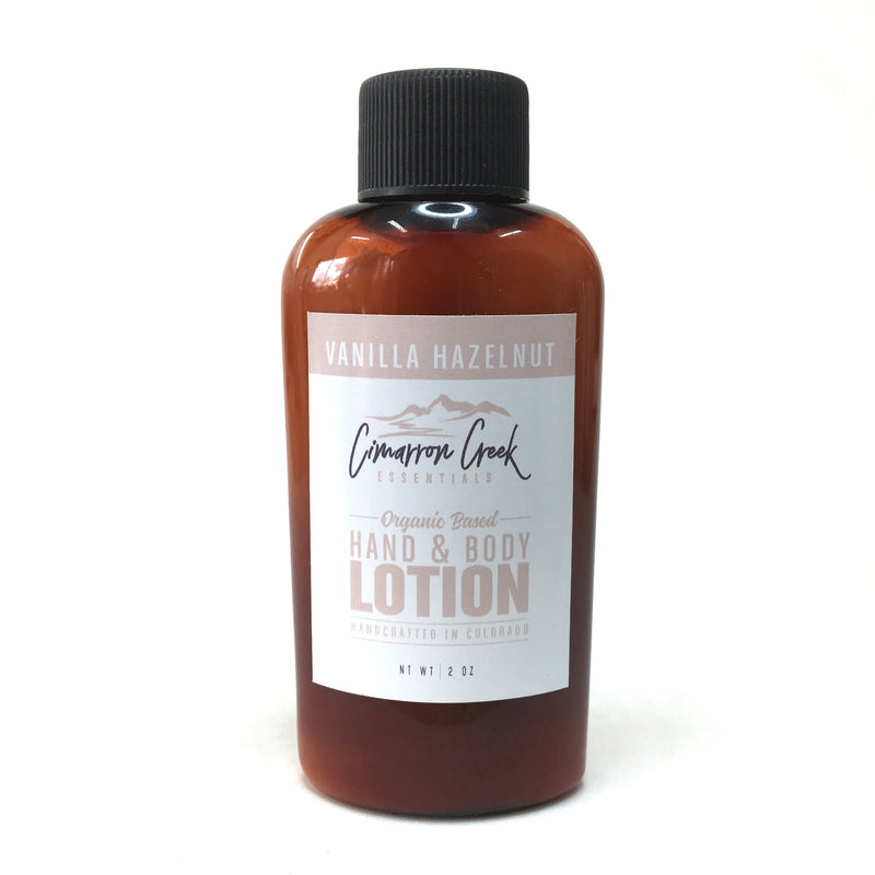 Cimarron Creek Essentials Vanilla Hazelnut Hand & Body Lotion Lotion & Moisturizer Light Gray 2oz