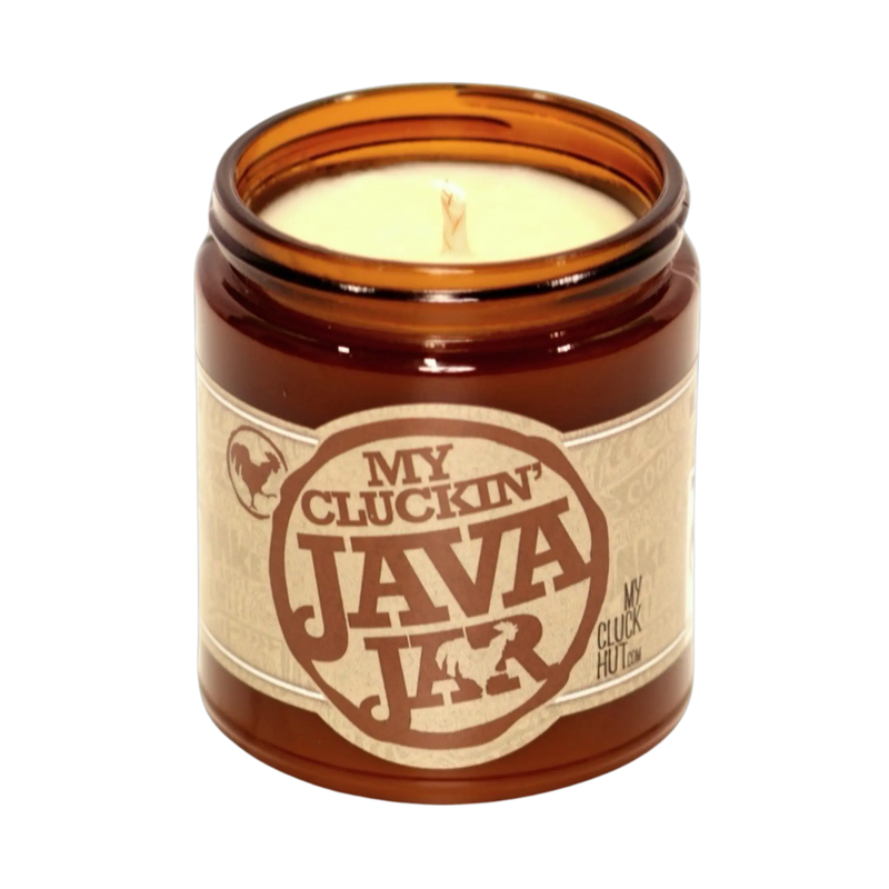 My Cluck Hut Vanilla Latte | My Cluckin’ Candle Jar Candles White Smoke