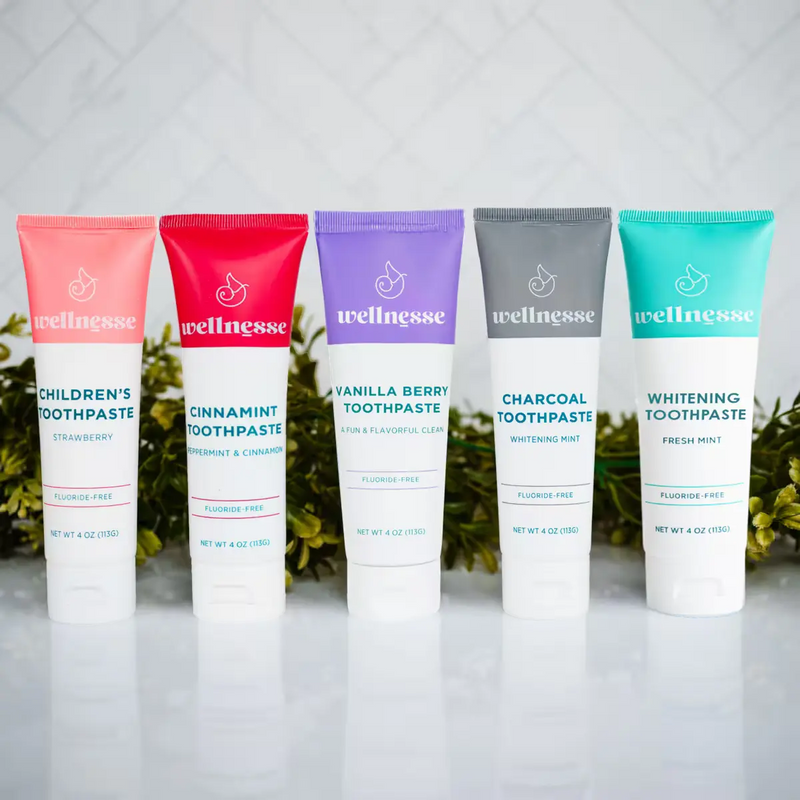 Wellnesse Complete Toothpaste Bundle bundle Light Gray