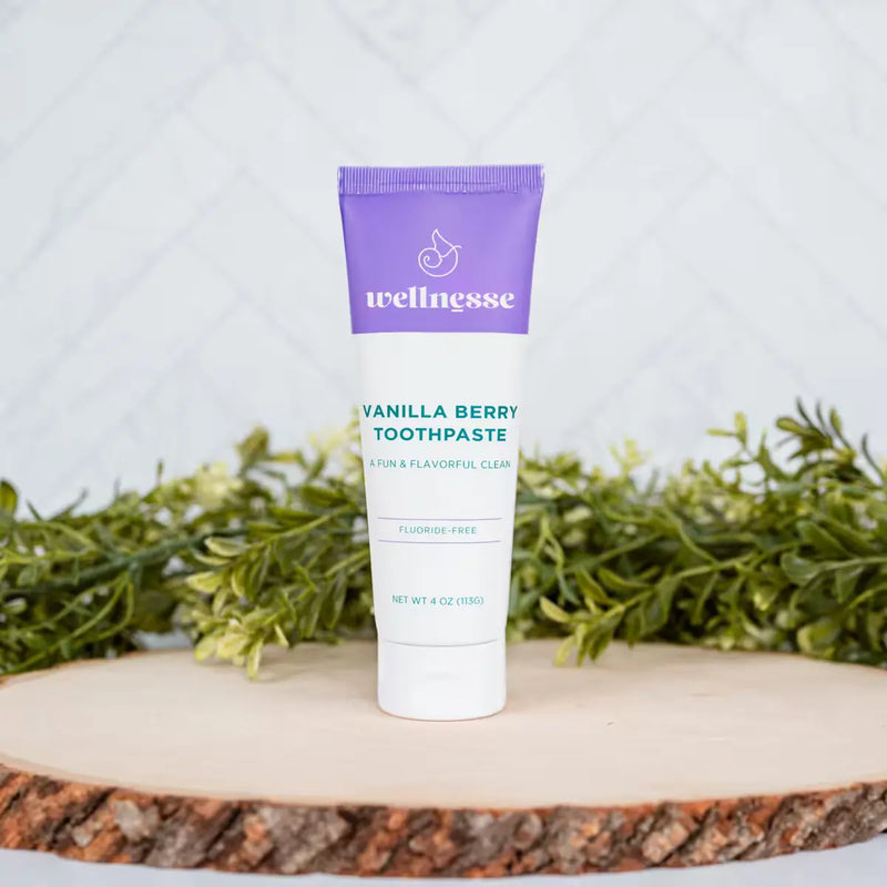 Wellnesse Vanilla Berry Toothpaste Oral Care Lavender