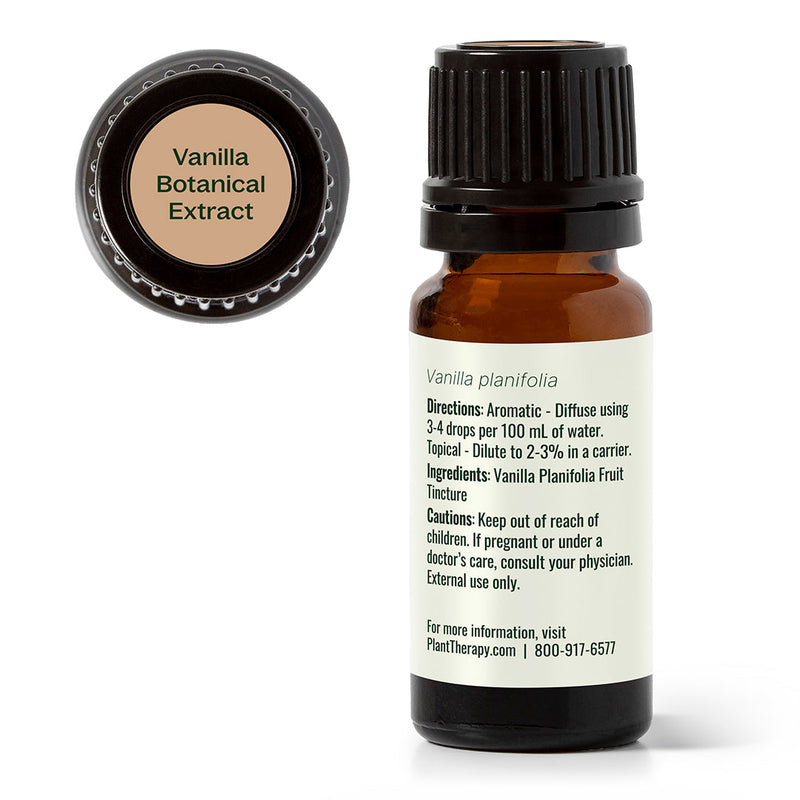 Plant Therapy Vanilla Botanical Extract Essential Oil White Smoke 10 mL,30 mL,100 mL