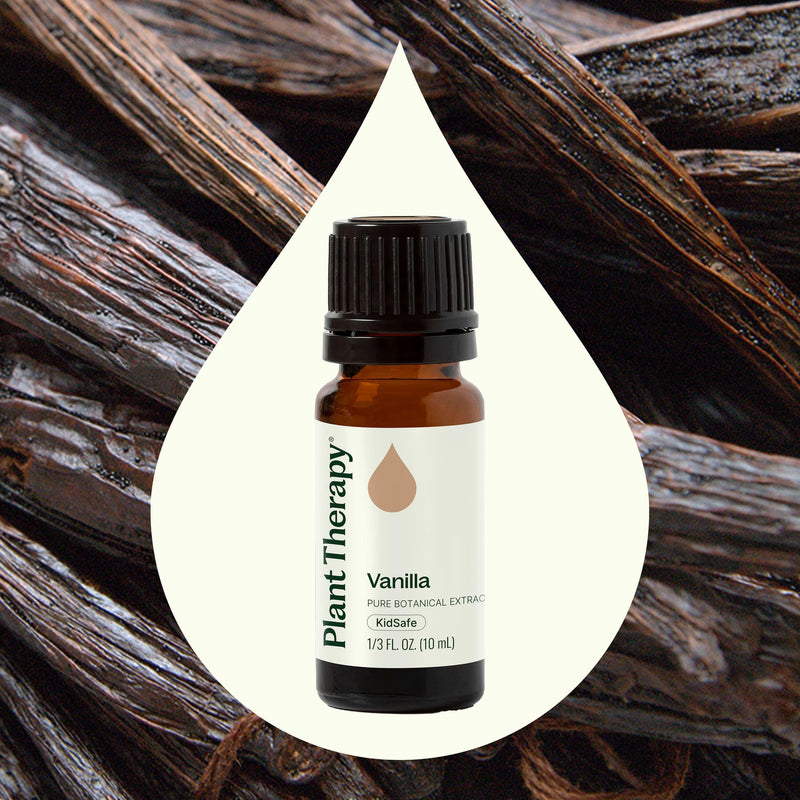 Plant Therapy Vanilla Botanical Extract Essential Oil Seashell 10 mL,30 mL,100 mL