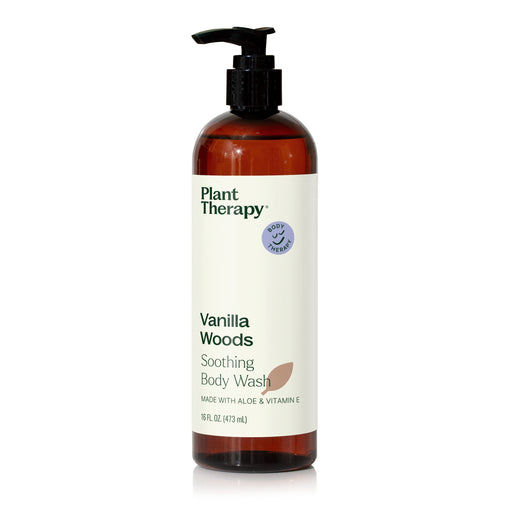 Plant Therapy Vanilla Woods Body Wash Body Care White Smoke 16 oz