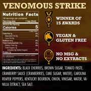 Elijah's Xtreme Venomous Strike (Reaper Hot Sauce) Hot Sauce Black