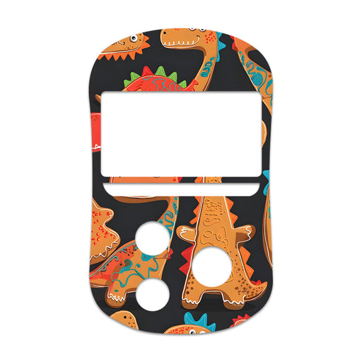 Peelz Jurassic Gingerbread OneTouch Verio Flex Glucometer Sticker - Pump Peelz Peelz/Stickers White Smoke