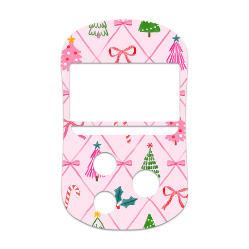 Peelz Coquette Christmas OneTouch Verio Flex Glucometer Sticker - Pump Peelz Peelz/Stickers White Smoke