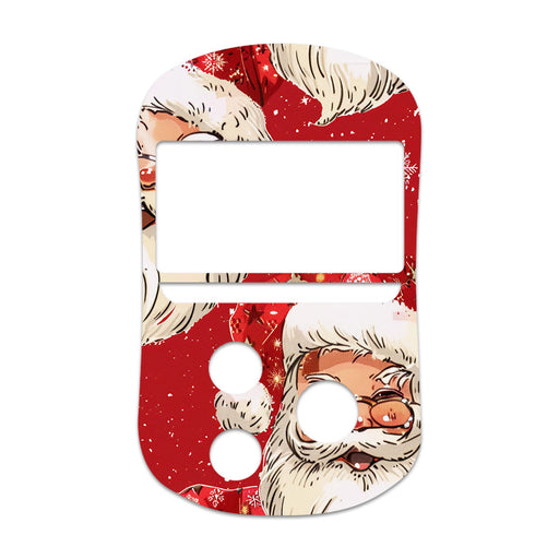 Peelz Jolly Old Saint Nick OneTouch Verio Flex Glucometer Sticker - Pump Peelz Peelz/Stickers White Smoke