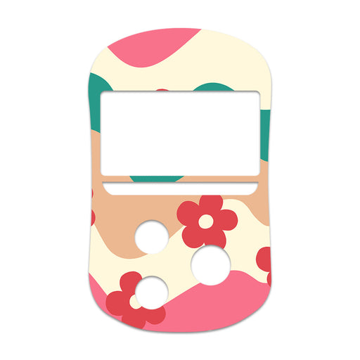 Peelz Retro Noel OneTouch Verio Flex Glucometer Sticker - Pump Peelz Peelz/Stickers White Smoke