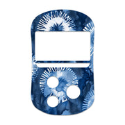 Peelz Monochrome Blue Tie Dye for OneTouch Verio Flex Glucometer Peelz/Stickers White Smoke