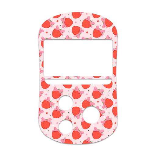 Peelz Strawberry Kisses OneTouch Verio Flex Glucometer Sticker - Pump Peelz Peelz/Stickers White Smoke