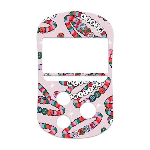 Peelz Merry Swiftmas Sticker for OneTouch Verio Flex Glucometer Peelz/Stickers White Smoke
