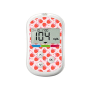 Peelz Strawberry Kisses OneTouch Verio Flex Glucometer Sticker - Pump Peelz Peelz/Stickers White Smoke